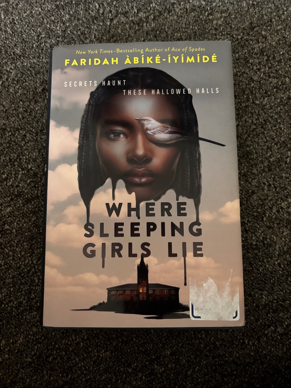 Where Sleeping Girls Lie Hardcover by - Gray Cover
